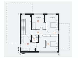 Fertighaus Vision 225 von Danwood - VISION by Danwood Schlüsselfertig ab 835000€, Cubushaus Grundriss 2