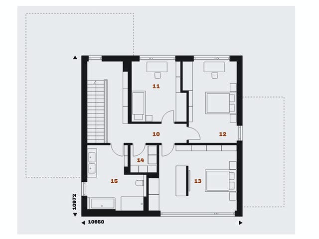 Fertighaus Vision 225 von Danwood - VISION by Danwood, Cubushaus Grundriss 2
