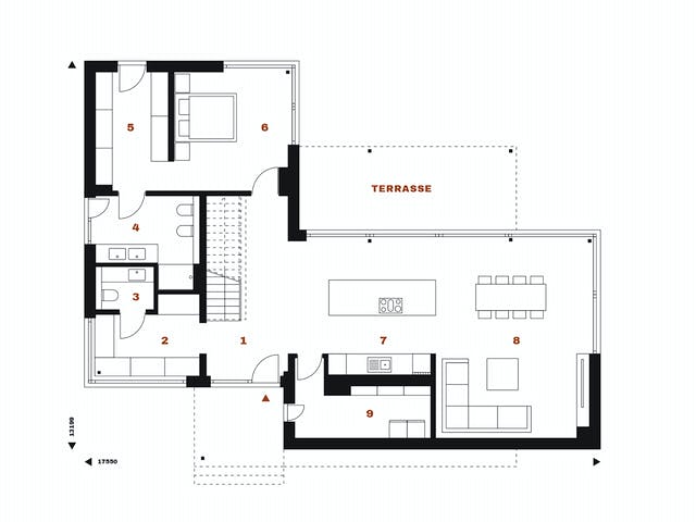 Fertighaus Vision 225 von Danwood - VISION by Danwood, Cubushaus Grundriss 1