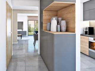 Fertighaus Living Point 122 von Danwood Schlüsselfertig ab 183800€, Satteldach-Klassiker Innenansicht 5