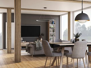 Fertighaus Next 140 F von Danwood - NEXT by Danwood Schlüsselfertig ab 469700€, Bungalow Innenansicht 2