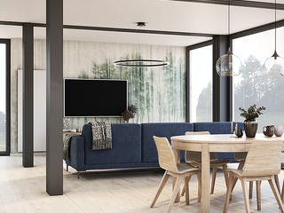 Fertighaus Next 140 FT von Danwood - NEXT by Danwood Schlüsselfertig ab 488200€, Bungalow Innenansicht 2