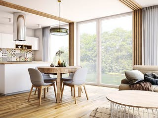 Fertighaus Next 90 F von Danwood - NEXT by Danwood Schlüsselfertig ab 292400€, Bungalow Innenansicht 1