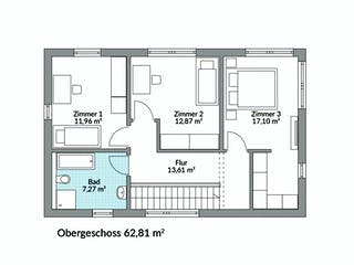 Fertighaus Park 127 Cube von Danwood Schlüsselfertig ab 215500€, Cubushaus Grundriss 2