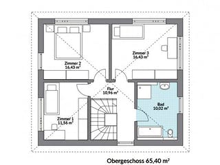 Fertighaus Park 132 W von Danwood Schlüsselfertig ab 210600€, Stadtvilla Grundriss 2