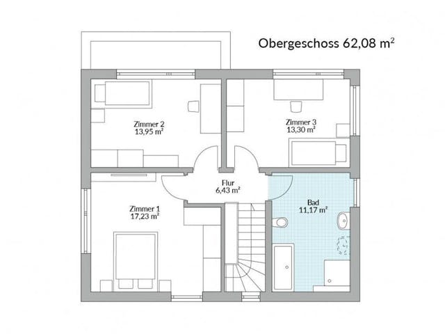 Fertighaus Park 133 CUBE von Danwood Schlüsselfertig ab 303900€, Cubushaus Grundriss 2