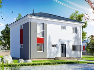 Fertighaus Park 140 W von Danwood Schlüsselfertig ab 220200€, Stadtvilla Außenansicht 1