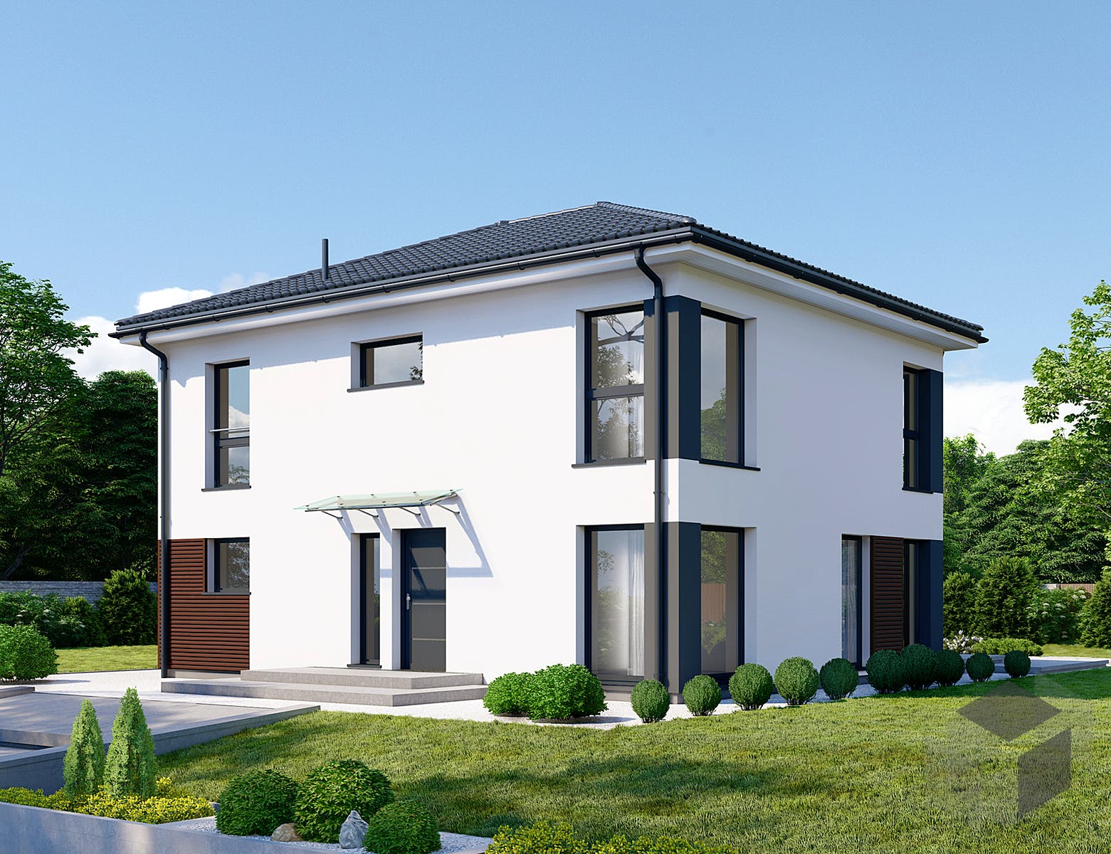 Einfamilienhaus Park 151.1W von Danwood | Fertighaus.de