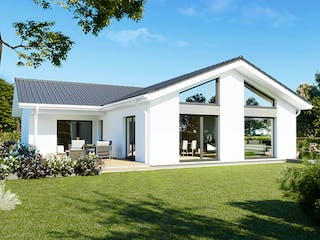 Fertighaus Perfect 132 von Danwood - Österreich Schlüsselfertig ab 332300€, Bungalow Außenansicht 1