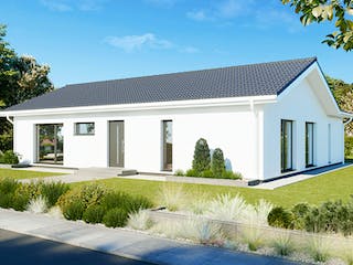 Fertighaus Perfect 132 von Danwood - Österreich Schlüsselfertig ab 332300€, Bungalow Außenansicht 2