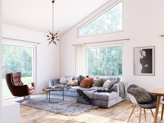 Fertighaus Perfect 132 von Danwood - Österreich Schlüsselfertig ab 332300€, Bungalow Innenansicht 1