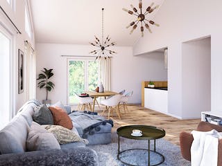 Fertighaus Perfect 132 von Danwood - Österreich Schlüsselfertig ab 332300€, Bungalow Innenansicht 3