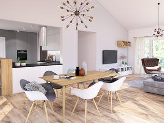 Fertighaus Perfect 132 von Danwood - Österreich Schlüsselfertig ab 332300€, Bungalow Innenansicht 4