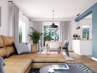 Fertighaus Point 110 von Danwood Schlüsselfertig ab 240900€, Satteldach-Klassiker Innenansicht 2