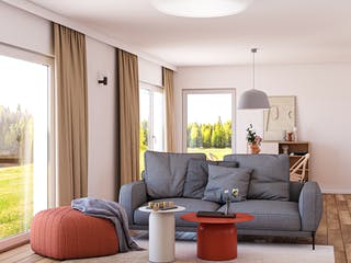 Fertighaus Point 126.1 von Danwood Schlüsselfertig ab 251100€, Satteldach-Klassiker Innenansicht 1