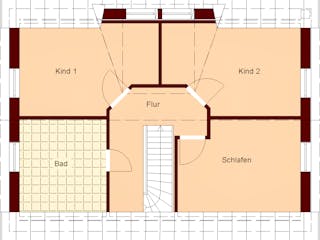 Massivhaus Doberan von TIMOWA Massivhäuser Schlüsselfertig ab 284900€, Satteldach-Klassiker Grundriss 2