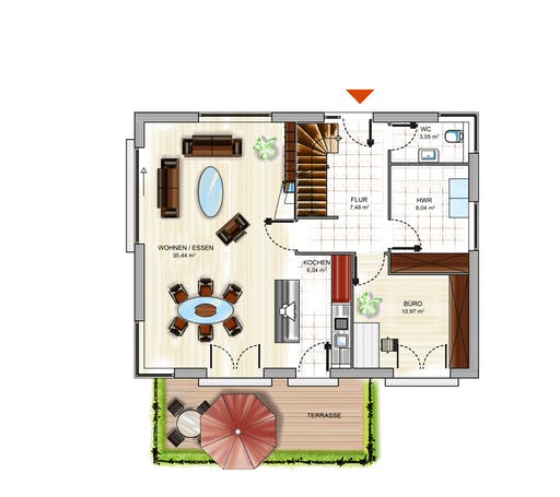 ICON 3+ Floorplan 1