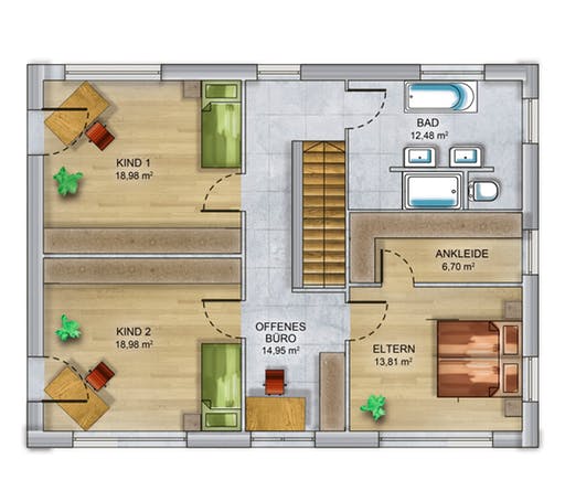 Dennert ICON 4 XL Floorplan 2