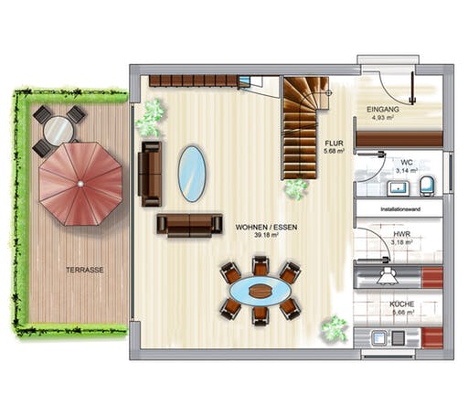 Dennert ICON Cube Floorplan 2