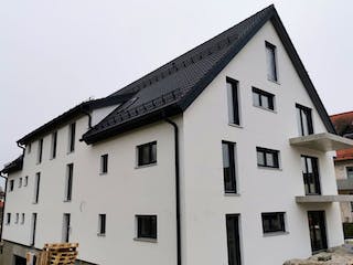 Massivhaus ALFA Mehrfamilienhaus M2 von Dennert Massivhaus - Mehrfamilien-, Reihen- & Doppelhaus, Außenansicht 1