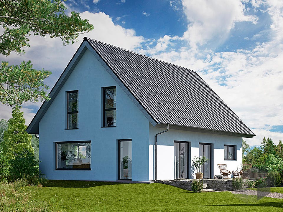 ICON 3.20 Aktionshaus von Dennert Massivhaus Außenansicht