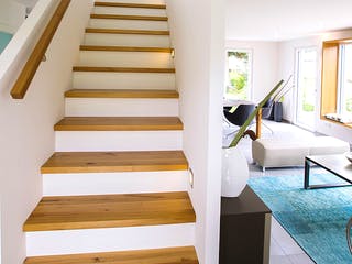 Massivhaus ICON 3 mit Satteldach von Dennert Massivhaus Ausbauhaus ab 226600€, Satteldach-Klassiker Innenansicht 5