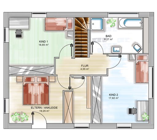 Dennert ICON Cube Floorplan 2
