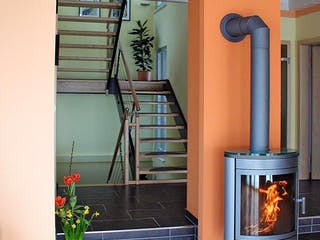 Blockhaus Design 132 von Frammelsberger R. Ingenieur-Holzbau, Pultdachhaus Innenansicht 3