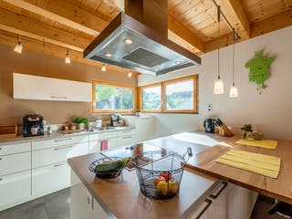 Blockhaus D152 Sum von Frammelsberger R. Ingenieur-Holzbau, Satteldach-Klassiker Innenansicht 3