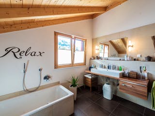 Blockhaus D152 Sum von Frammelsberger R. Ingenieur-Holzbau, Satteldach-Klassiker Innenansicht 7