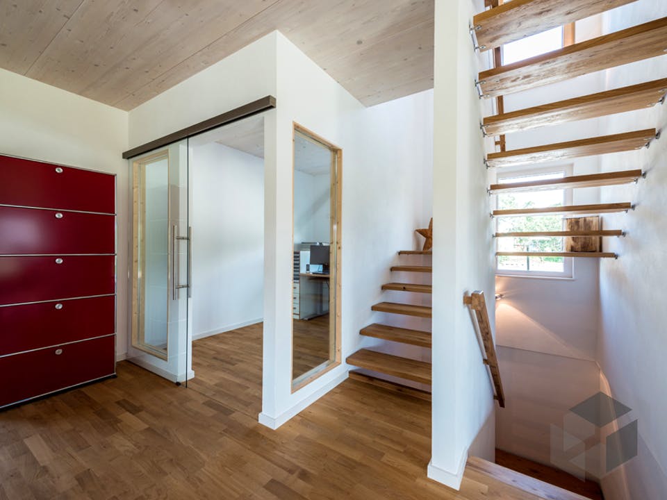 D146 Köstler von Frammelsberger HOLZHAUS Innenansicht