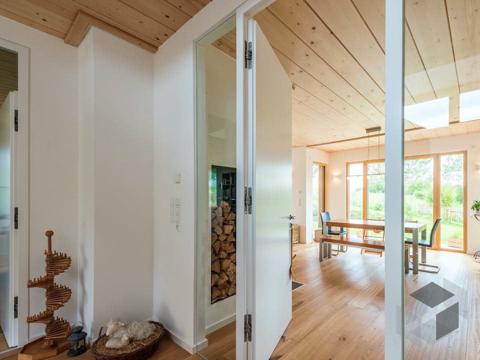 D193-Überlingen von Frammelsberger HOLZHAUS Innenansicht