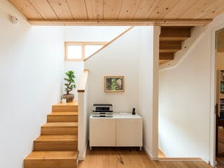 Blockhaus D193-Überlingen von Frammelsberger R. Ingenieur-Holzbau, Satteldach-Klassiker Innenansicht 5