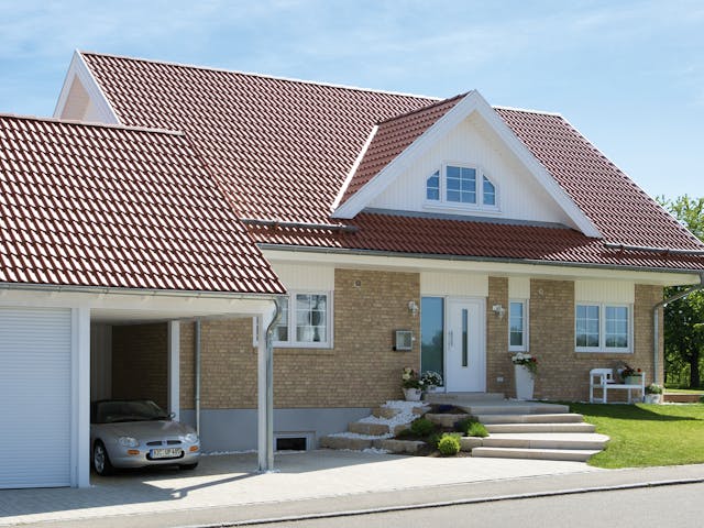 Fertighaus Glücksburg von Danhaus Deutschland Schlüsselfertig ab 431266€, Satteldach-Klassiker Außenansicht 3