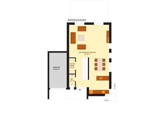 Fertighaus Dina 125 von Klaus Kowalski Immobilien, Cubushaus Grundriss 2