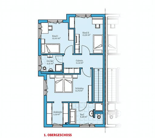 Hanse - Doppelhaus 144 Floorplan 2