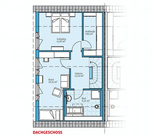Hanse - Doppelhaus 35-124 Floorplan 2