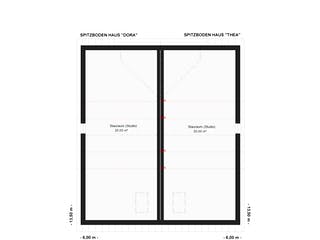 Fertighaus Dora-Thea 148 von Klaus Kowalski Immobilien Schlüsselfertig ab 180500€, Satteldach-Klassiker Grundriss 3