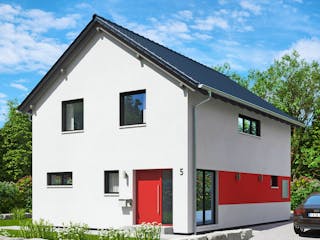 Fertighaus Dublin von Fingerhut Haus Schlüsselfertig ab 416437€, Satteldach-Klassiker Außenansicht 2