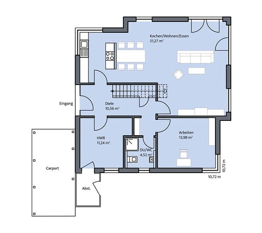Dümer - Freiberger Floorplan 1