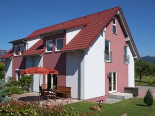 Fertighaus Duett 2 von SCHWABENHAUS, Satteldach-Klassiker Außenansicht 2