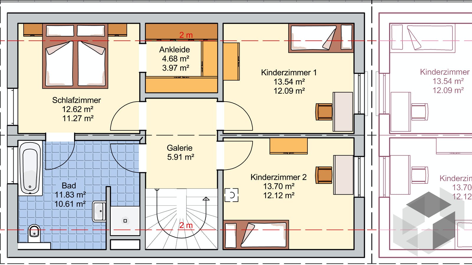 Doppelhaus Duett 15 von Fingerhut Haus Fertighaus.de Doppelhaus Duett 15 von Fingerhut Haus Fertighaus.de