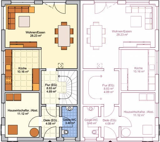 Duett 129 Floorplan 1