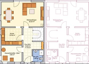 Duett 134 Grundriss