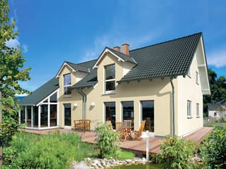 Fertighaus DUO 180 WG von FingerHaus, Satteldach-Klassiker Außenansicht 1