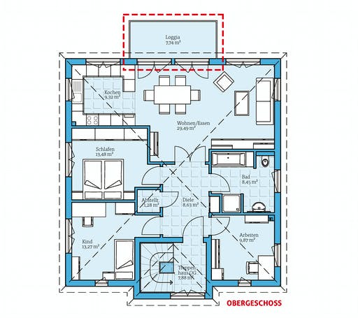 Hanse - Duo 203 Floorplan 2