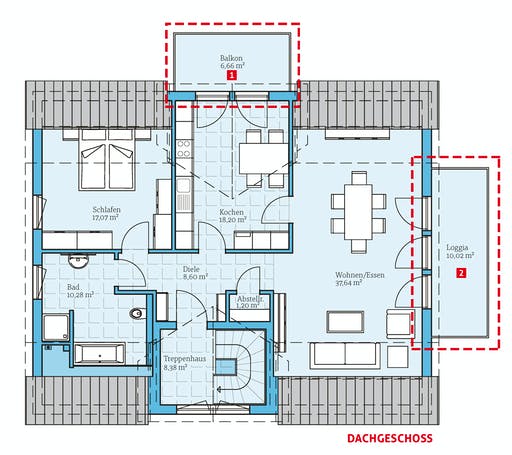 Hanse - Duo 219 Floorplan 2