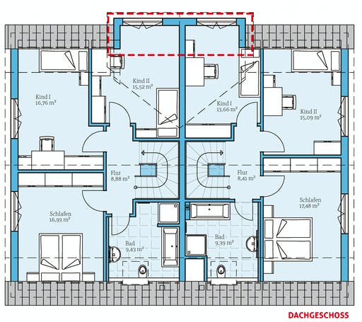 Hanse - Duo 315 Floorplan 2