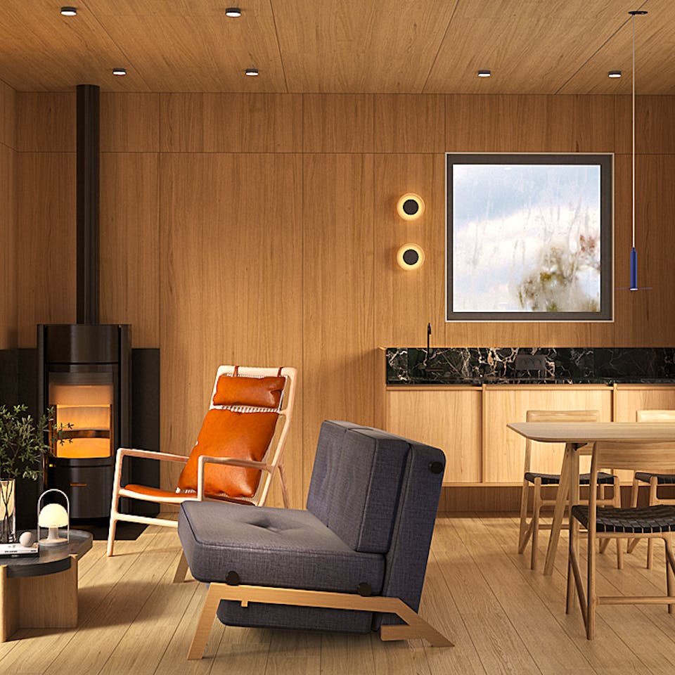 Fertighaus Tiny Haus Dwelli TR#2 von Dwellii House, Bungalow Innenansicht 1