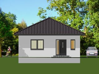 Fertighaus Easy Living 100 WD von Kaiser Haus Schlüsselfertig ab 153633€, Bungalow Außenansicht 6
